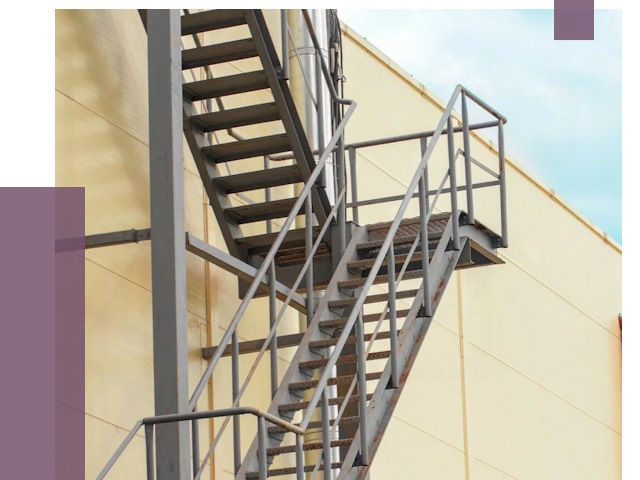 Пожарные лестницы в Шебекине от 12217 руб. — монтаж и продажа | ПРОЛЁТ-Шбк