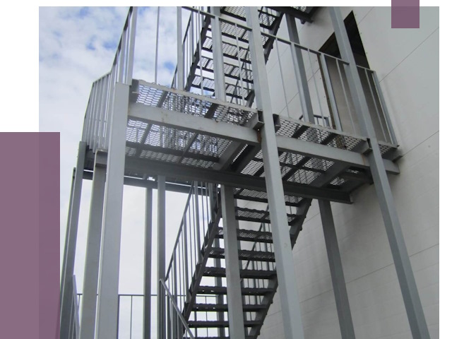 Монтаж пожарных лестниц в Шебекине от 7738 руб.