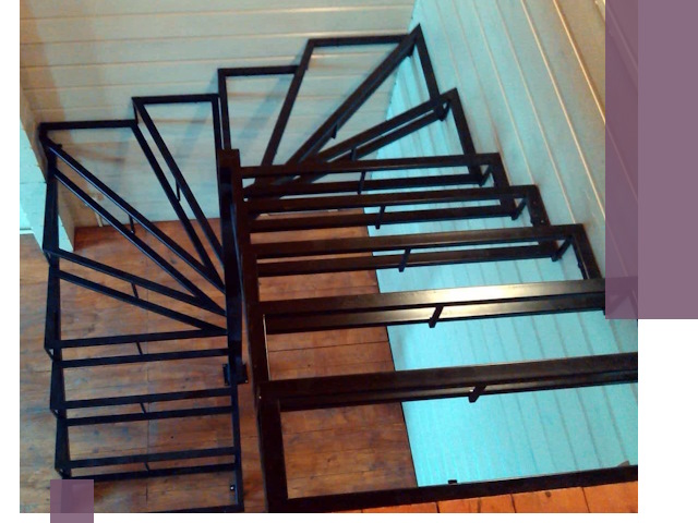 Изготовление металлических лестниц любой сложности в Шебекине