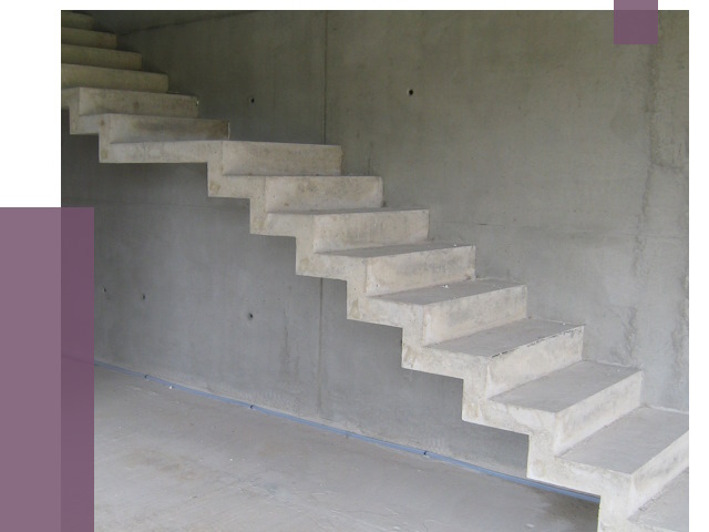 Бетонные лестницы в Шебекине от 18835 руб. под ключ | ПРОЛЁТ-Шбк