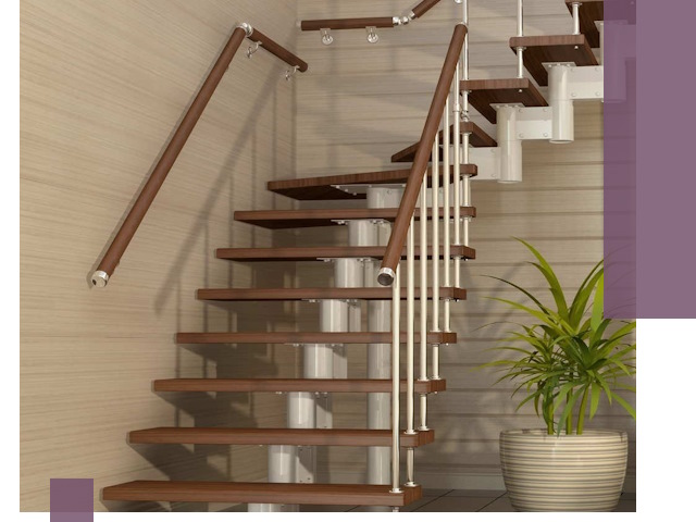 Изготовление модульных лестниц под ключ в Шебекине