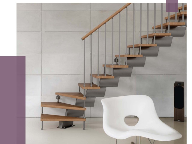 Монтаж модульных лестниц в Шебекине от 6312 руб. 