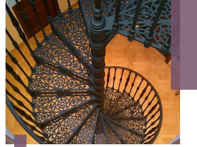 Винтовые лестницы под ключ в Шебекине: производство и монтаж