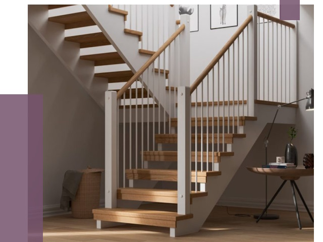 Маршевые лестницы в Шебекине от 37924 руб. — монтаж | ПРОЛЁТ-Шбк