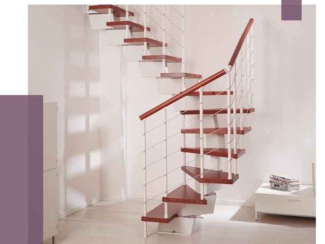 Изготовление лестниц на больцах в Шебекине от 9672 руб. | ПРОЛЁТ-Шбк