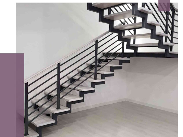 Лестницы на металлокаркасе под ключ в Шебекине от 12726 руб. | ПРОЛЁТ-Шбк