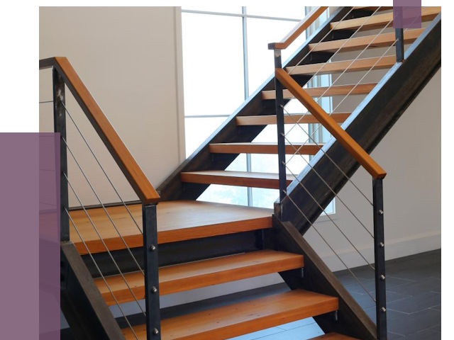 Изготовление лестниц на металлокаркасе в Шебекине от 18835 руб. | ПРОЛЁТ-Шбк