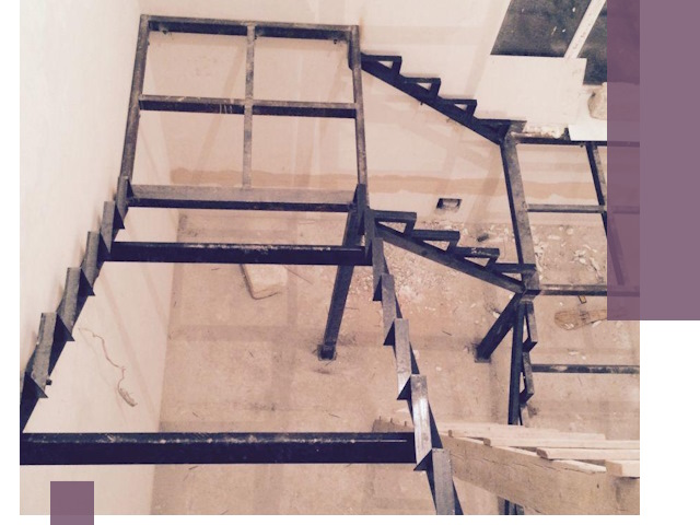 Монтаж лестниц на металлокаркасе в Шебекине быстро и качественно