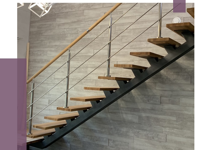 Изготовление лестниц на монокосоуре в Шебекине от 75848 руб. 