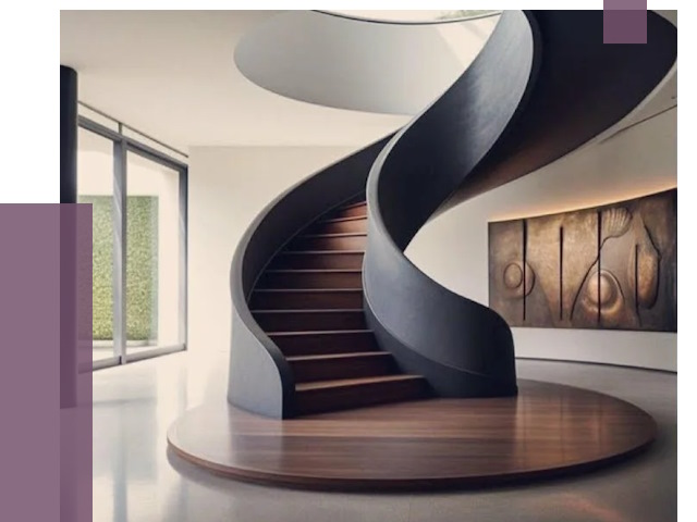 Элитные лестницы под заказ в Шебекине от 188349 руб. — ПРОЛЁТ-Шбк