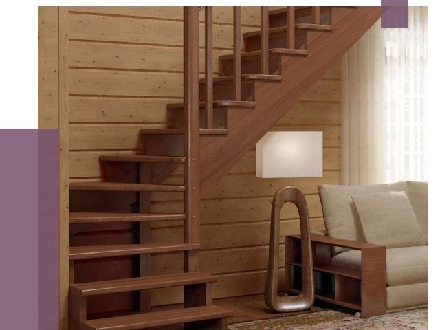 Лестницы эконом класса в Шебекине от 18173 руб. бюджетные решения