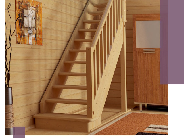 Лестницы эконом класса под ключ в Шебекине — недорого и быстро