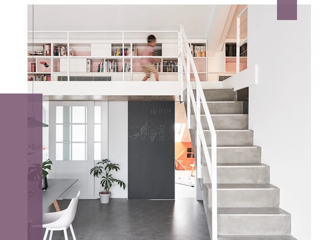 Лестницы для двухуровневой квартиры в Шебекине от 175622 руб. | ПРОЛЁТ-Шбк