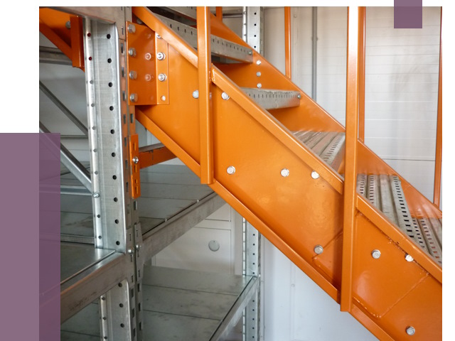 Лестницы для склада в Шебекине от 76358 руб. — решения | ПРОЛЁТ-Шбк