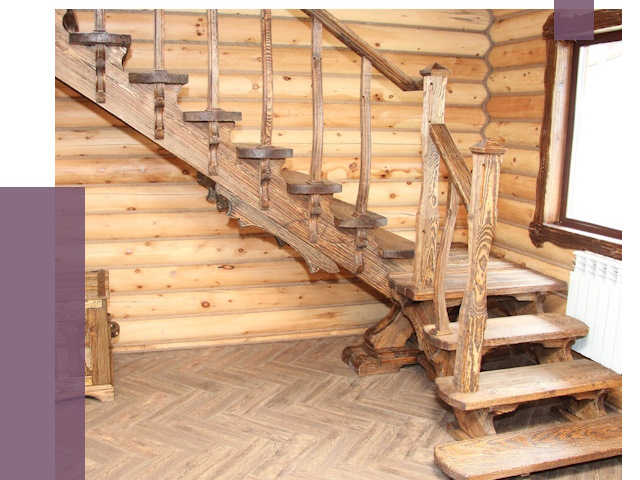 Лестницы в баню в Шебекине от 19038 руб. — изготовление | ПРОЛЁТ-Шбк