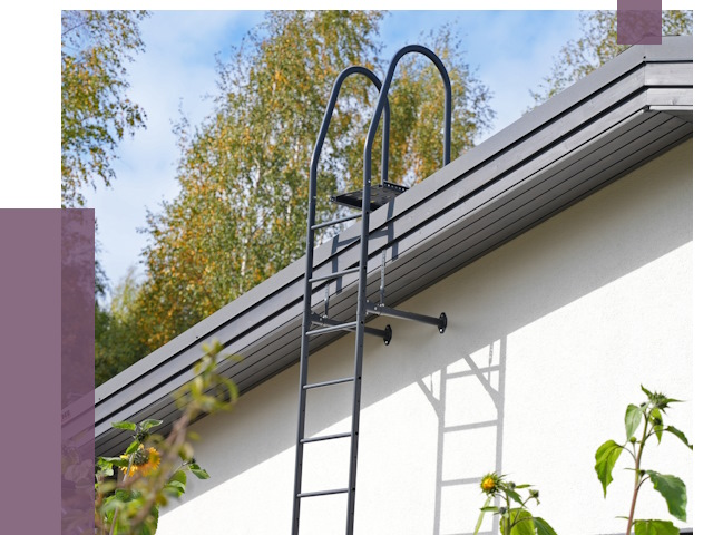 Лестницы на крышу в Шебекине от 19038 руб. — монтаж и монтаж ПРОЛЁТ-Шбк