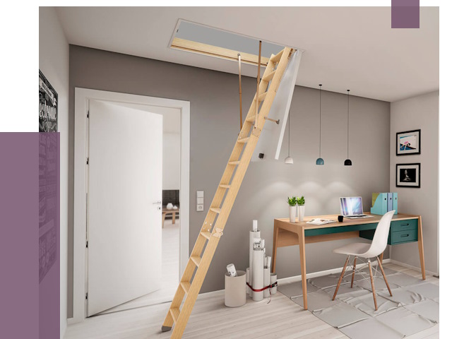 Чердачные лестницы в Шебекине — от 14508 руб. | ПРОЛЁТ-Шбк