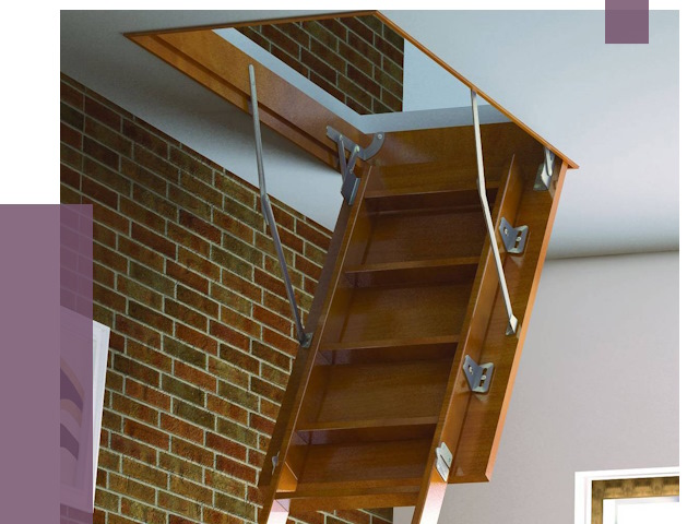 Установка чердачной лестницы в Шебекине от 7788 руб. | ПРОЛЁТ-Шбк