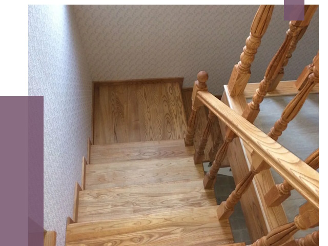 Сосновые лестницы в Шебекине под ключ от 8043 руб.  | ПРОЛЁТ-Шбк