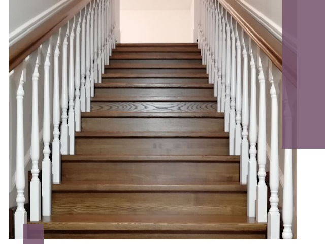 Лестницы из ясеня на заказ в Шебекине — изготовление и монтаж