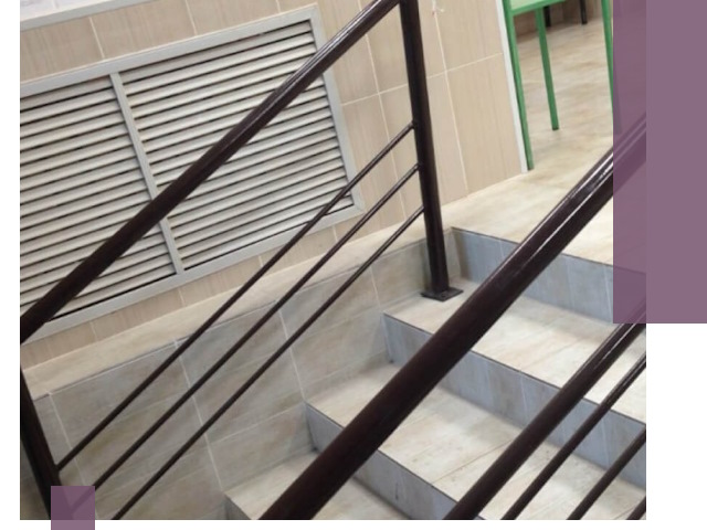 Изготовление перил из металла под ключ в Шебекине