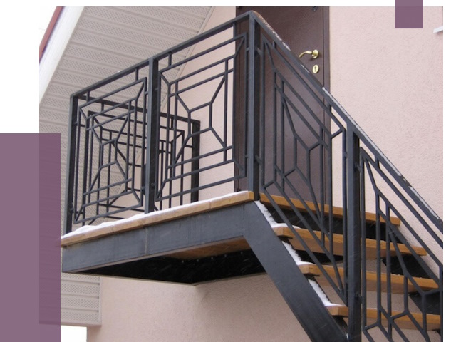 Металлические перила в Шебекине от 4276 руб.  | ПРОЛЁТ-Шбк