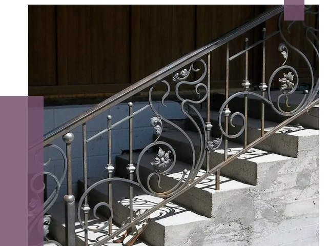 Кованые перила в Шебекине от 8654 руб. под ключ — качество от ПРОЛЁТ-Шбк