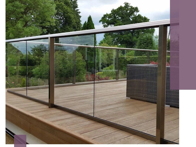 Алюминиевые перила на заказ в Шебекине — монтаж и гарантия