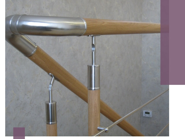 Комбинированные перила на заказ в Шебекине — монтаж и производство