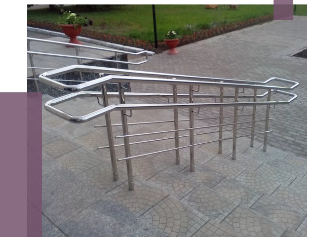 Перила для инвалидов в Шебекине от 7554 руб. под ключ | ПРОЛЁТ-Шбк