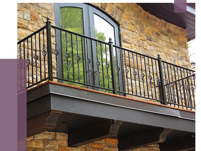 Балконные ограждения в Шебекине от 7992 руб. — купить | ПРОЛЁТ-Шбк