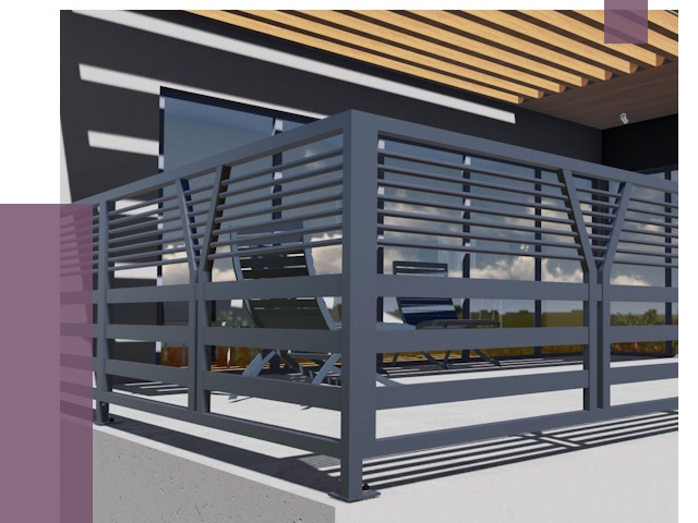 Изготовление балконных ограждений в Шебекине от 10690 руб. | ПРОЛЁТ-Шбк