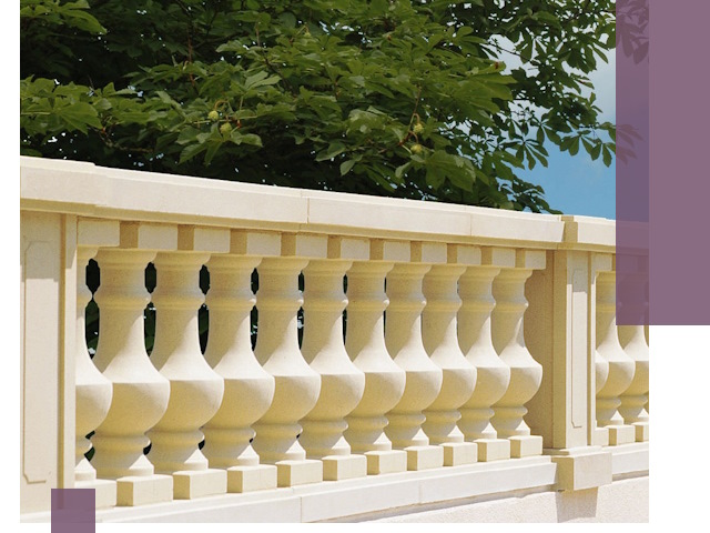 Установка балюстрады в Шебекине: изготовление и монтаж под ключ