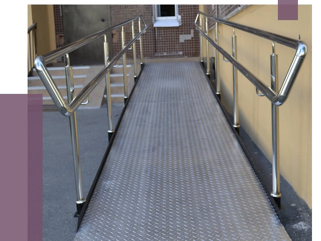 Пандусы в Шебекине от 12217 руб. — установка для инвалидов | ПРОЛЁТ-Шбк