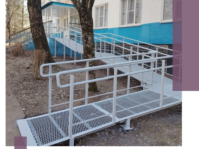 Пандусы под ключ в Шебекине: изготовление, монтаж и демонтаж