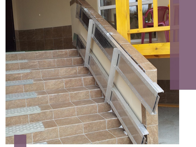 Откидные пандусы под ключ в Шебекине — монтаж и демонтаж