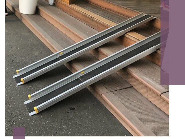 Телескопические пандусы под ключ в Шебекине — изготовление и монтаж