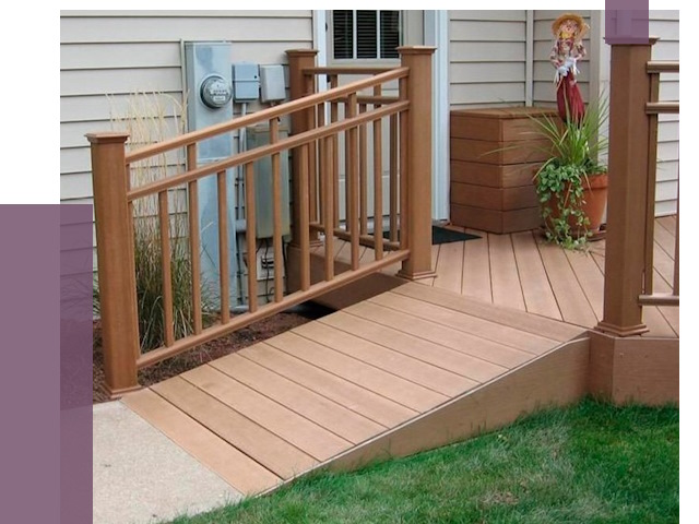 Пандус на крыльцо в Шебекине под ключ от 7738 руб.