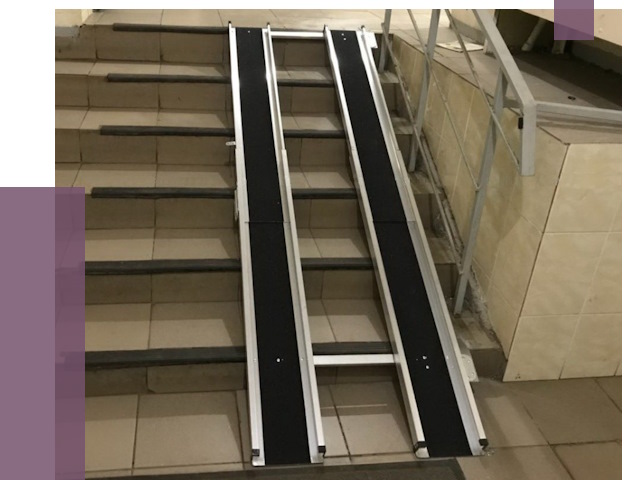 Установка пандуса в подъезд в Шебекине от 7941 руб. под ключ | ПРОЛЁТ-Шбк