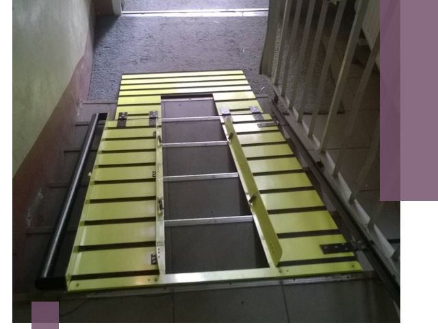 Профессиональный монтаж пандуса в подъезд в Шебекине