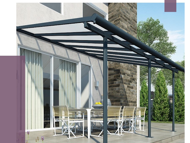 Навесы пристенные в Шебекине от 9061 руб. — монтаж и установка | ПРОЛЁТ-Шбк