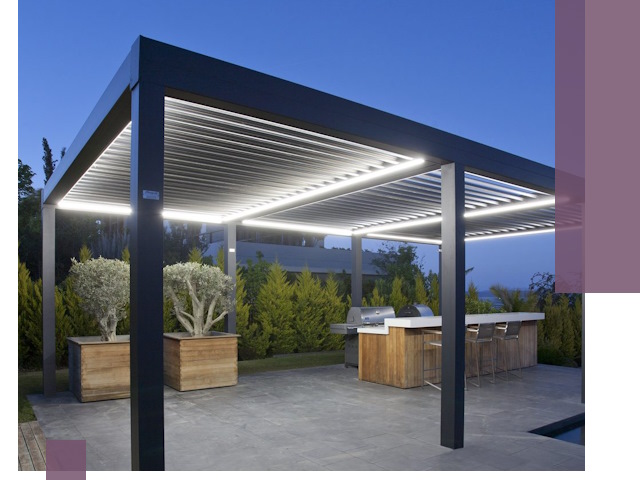 Навесы отдельно стоящие под ключ в Шебекине из металла и поликарбоната