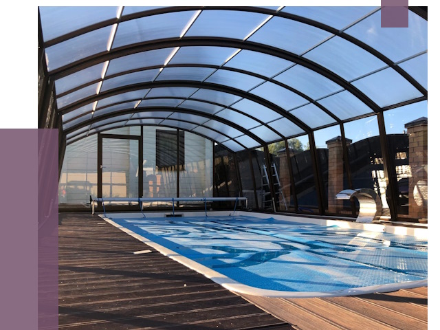 Навесы для бассейна в Шебекине от 16697 руб. под ключ | ПРОЛЁТ-Шбк