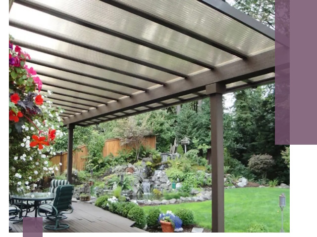 Навесы из поликарбоната под ключ в Шебекине быстро и надёжно