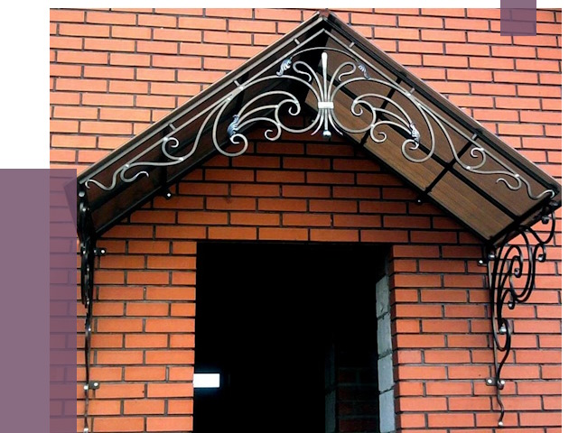 Металлические козырьки в Шебекине от 10639 руб. 