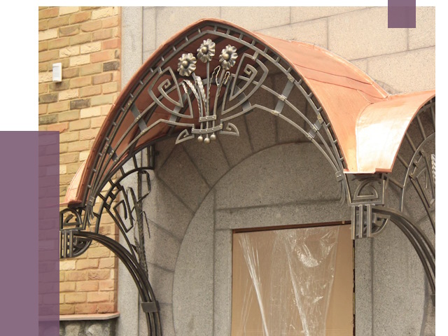 Арочные козырьки в Шебекине от 14508 руб. 