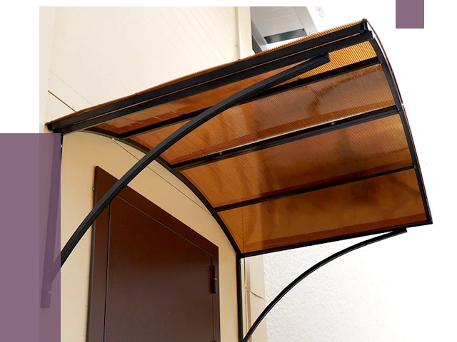 Недорогие козырьки в Шебекине от 7554 руб.  | ПРОЛЁТ-Шбк