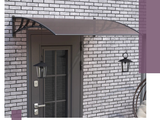 Недорогие козырьки и навесы под ключ в Шебекине