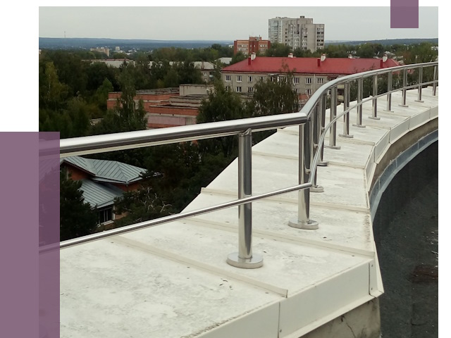 Парапеты и ограждения кровли в Шебекине от 4938 руб. 