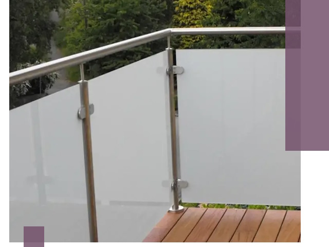 Алюминиевые парапеты для балконов и террас в Шебекине